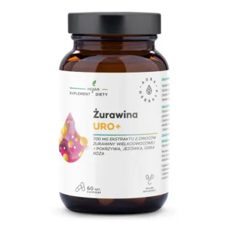 Aura Herbals Żurawina Uro+, kapsułki 60 szt