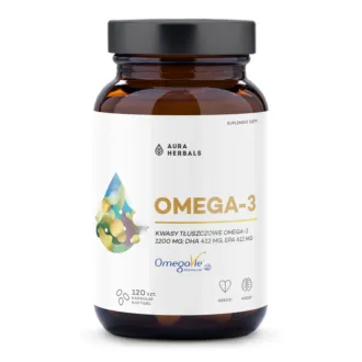 Aura Herbals Omega-3 1200 mg, kapsułki softgel 120 szt
