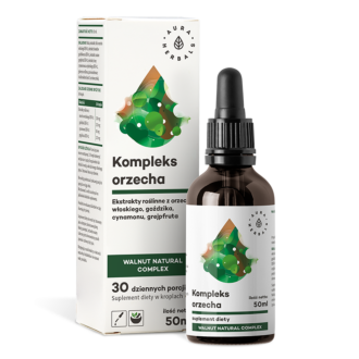 Aura Herbals Orzech kompleks, Walnut Natural Complex, krople 50 ml