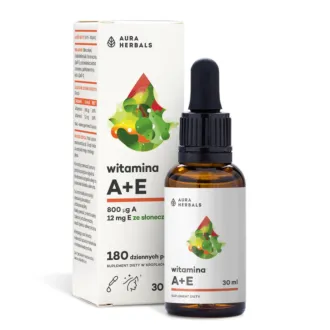 Aura Herbals Witamina A + E, krople 30 ml
