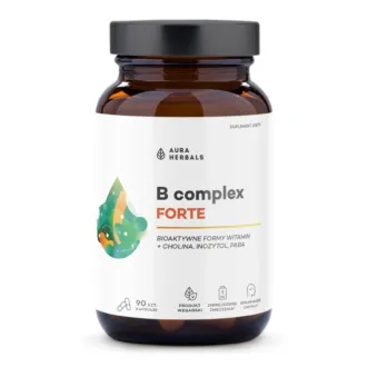Aura Herbals Witamina B Complex Forte, kapsułki 90 szt