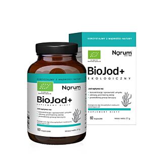 Narum BioJod+ (jod), 60 kapsułek