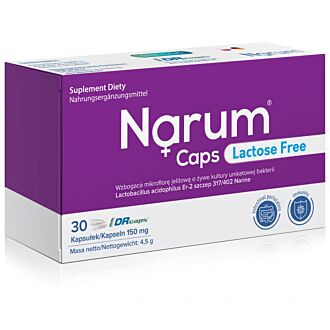 Narum Caps Lactose Free 150 mg, 30 szt