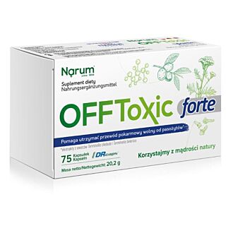 Narum Offtoxic Forte 75 kaps pełna kuracja