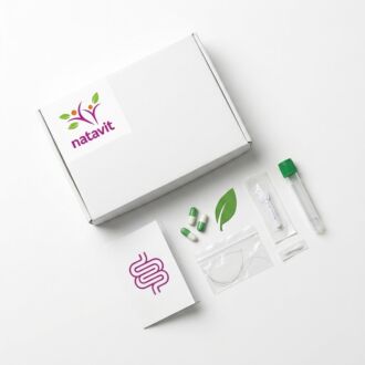 Panel jelitowy – test wysyłkowy z włosa, śliny lub krwi sprawdzający ponad 60 czynników: jelita, mikrobiom i oś jelito–mózg