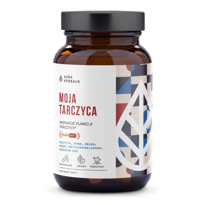 Aura Herbals Moja Tarczyca, Wsparcie Funkcji Tarczycy, kapsułki 60 szt