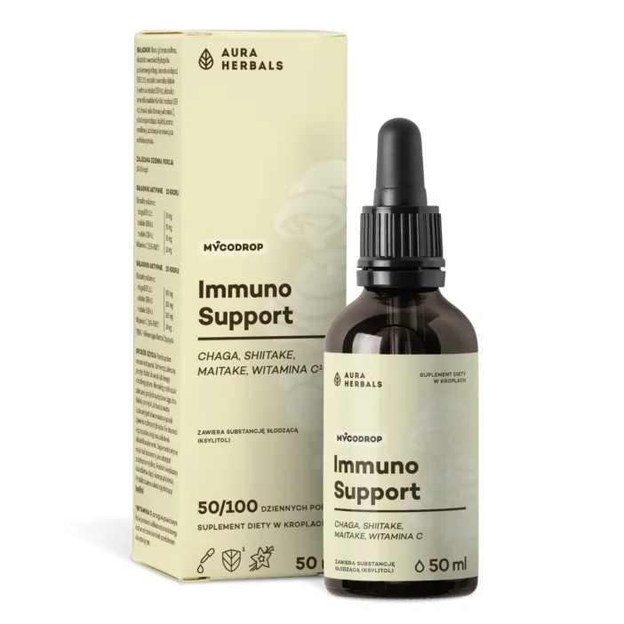 Aura Herbals, Mycodrop, Immuno Support krople 50 ml