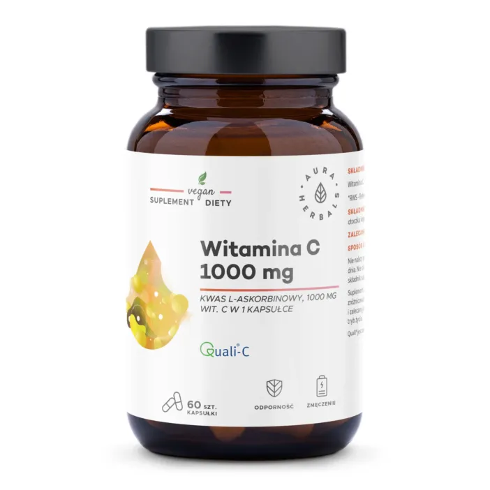 Aura Herbals Witamina C 1000mg, kapsułki 60 szt