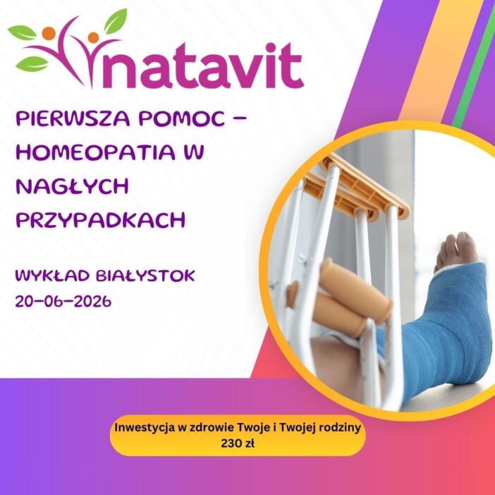 Wykład - Homeopatyczna Apteczka Pierwszej Pomocy