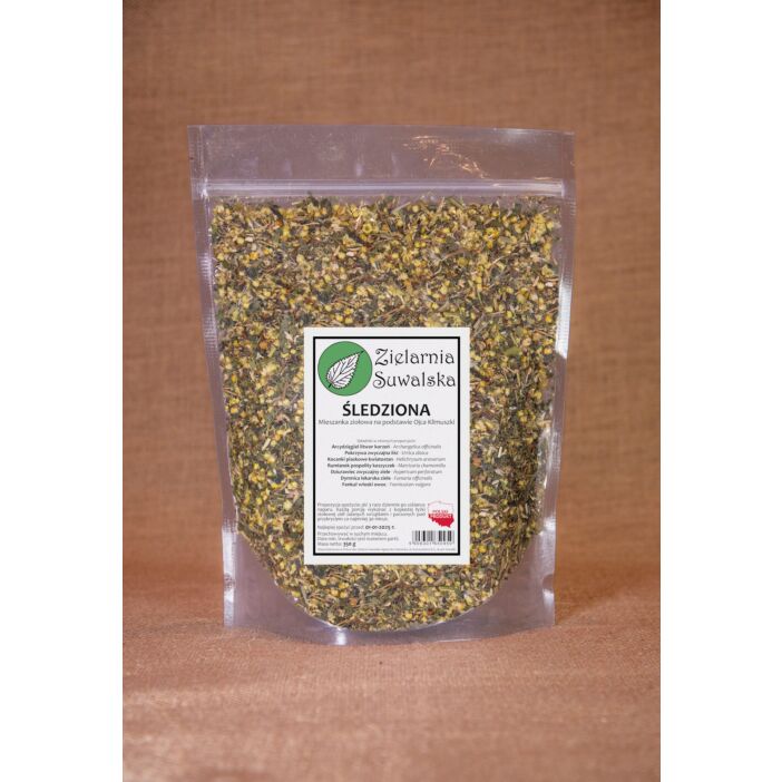 Zielarnia Suwalska Śledziona 350g wg Klimuszki