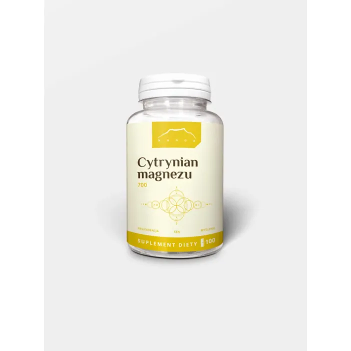 Magiczny Ogród Cytrynian Magnezu 100 kapsułek x 700 mg