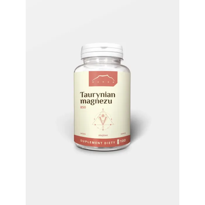 Magiczny Ogród Taurynian magnezu 100 kaps 850 mg