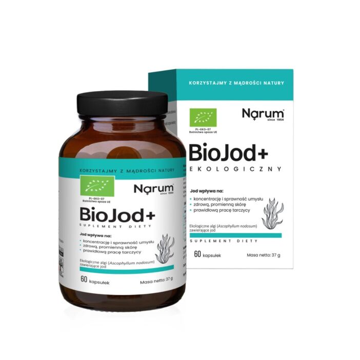 Narum BioJod+ (jod), 60 kapsułek