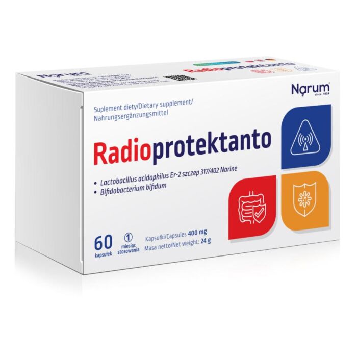 Narum Radioprotektanto 400 mg 60 kaps