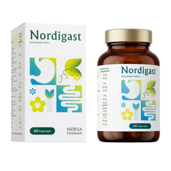 Norsa Pharma Nordigast 60 kapsułek