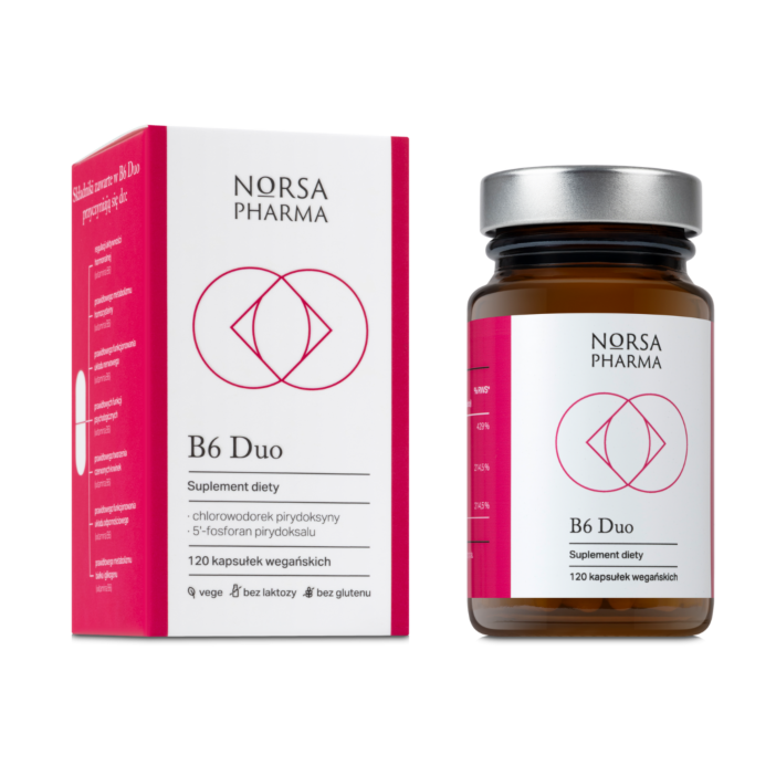 Norsa Pharma Witamina B6 Duo 120 kapsułek