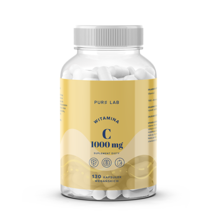 Pure Lab Witamina C 1000 mg 130 kapsułek