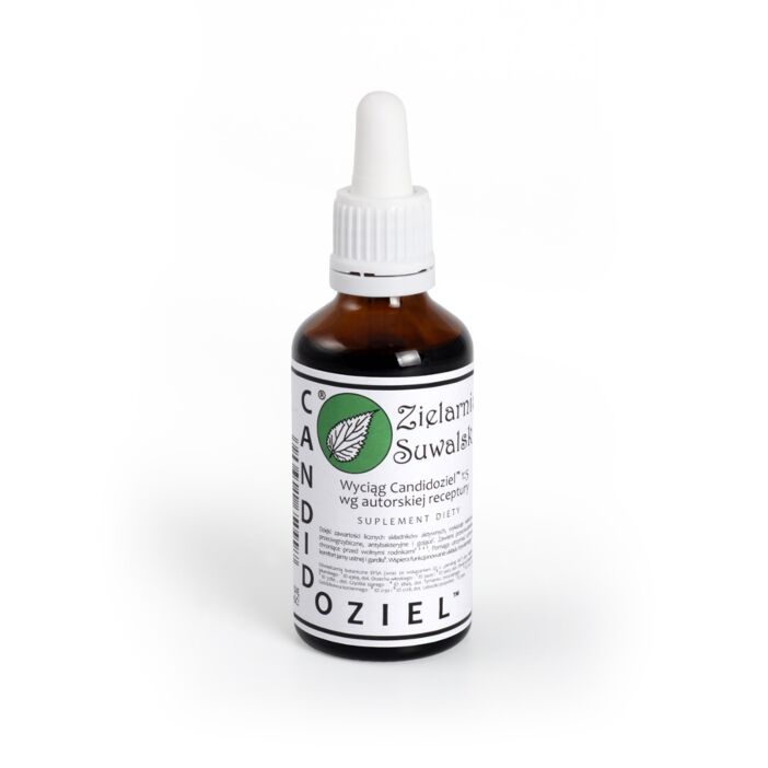 Zielarnia Suwalska, CandidozielTM Wyciąg 1:5 wg autorskiej receptury 50 ml