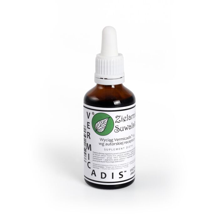 Zielarnia Suwalska VermicadisTM Wyciąg 1:5 wg autorskiej receptury 50 ml
