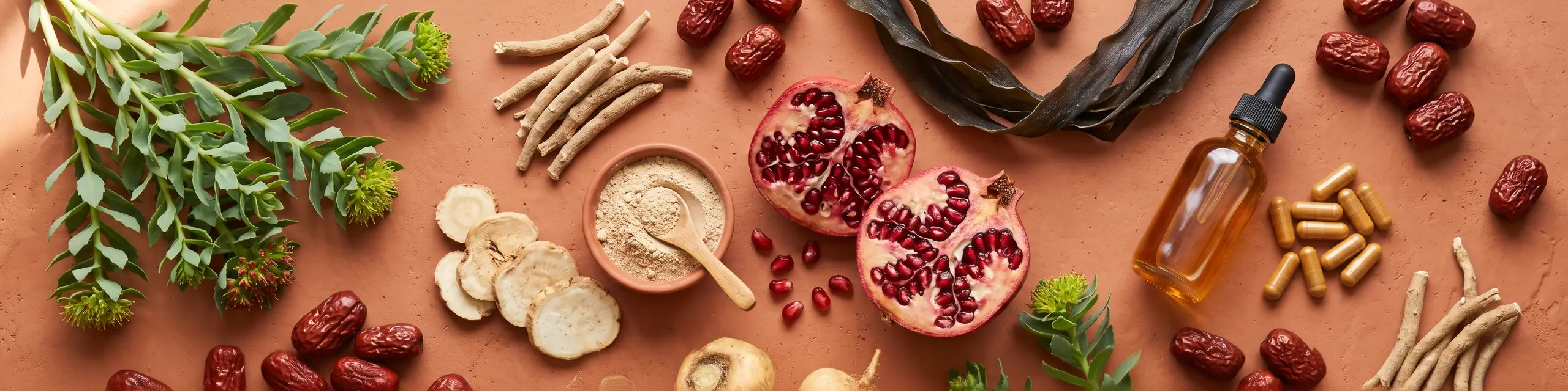 Suplementy na układ hormonalny — adaptogeny, witamina D, cynk, magnez i omega-3 wspierające równowagę hormonalną